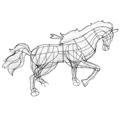 Топіарна форма "Кінь " T3D021 фото